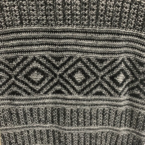 (T205) Ethereal by 🐦 Women's Sz Small Sweater Dress Black & White, Really Cute - Picture 10 of 13